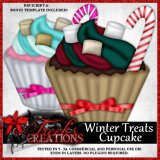 Winter Treats Cupcake