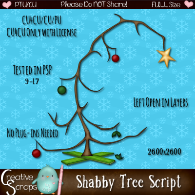 Shabby Tree Script