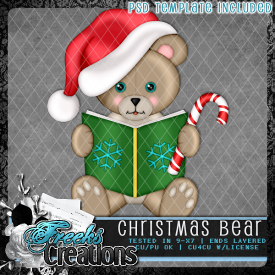 Christmas Bear - Click Image to Close