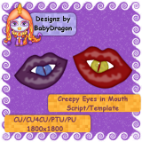 Creepy Eye in Mouth Script/Temp