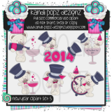 New Year Clipart Set5