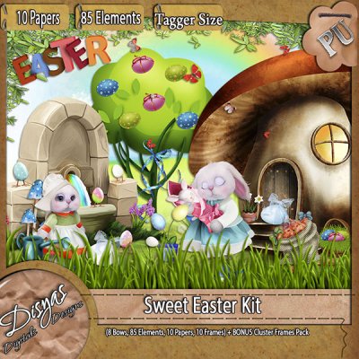 SWEET EASTER KIT TAGGER SIZE