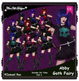 Abby Goth Fairy CU/PU Pack 6