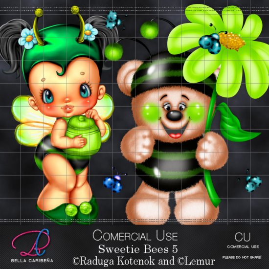 Sweetie Bees 5 - Click Image to Close