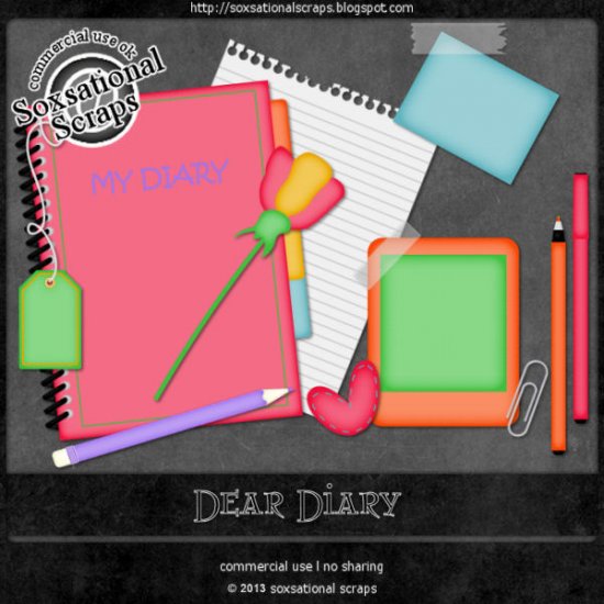 Dear Diary CU - Click Image to Close