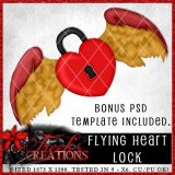 Flying Heart Lock