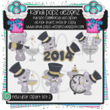New Year Clipart Set2