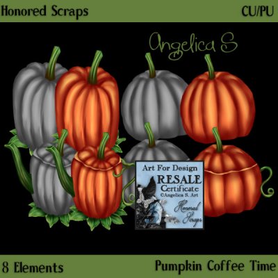 Pumpkin Coffee Time (CU/PU)
