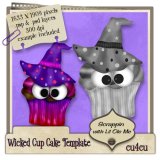 Wicked Cupcake Template
