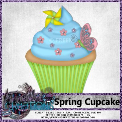 Spring Cupcake - Script