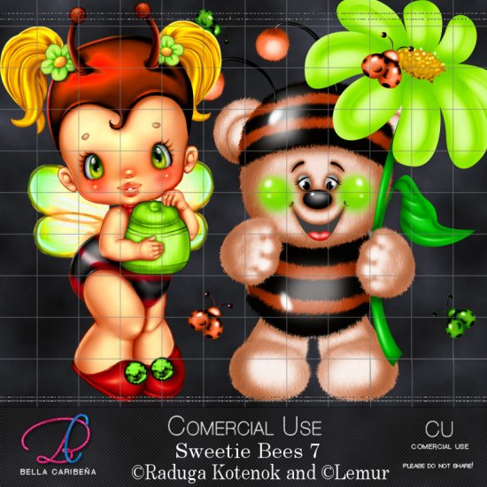 Sweetie Bees 7 - Click Image to Close
