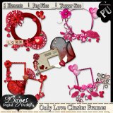 ONLY LOVE CLUSTER FRAME PACK - TAGGER SIZE