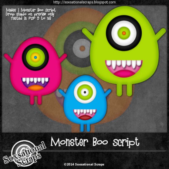 Monster Boo Script CU - Click Image to Close