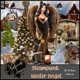 Steampunk Winter Angel