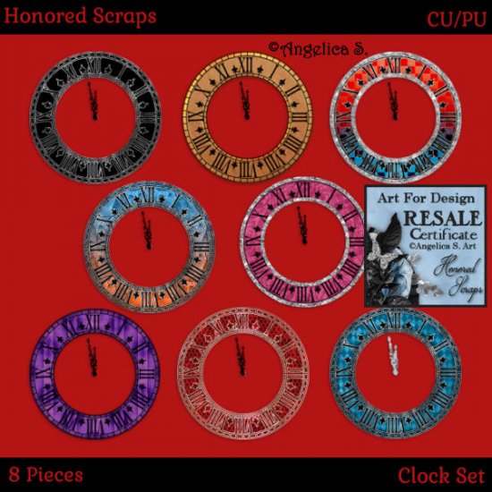 Clock Set (CU/PU) - Click Image to Close