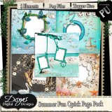 SUMMER FUN QUICK PAGE PACK TAGGER SIZE