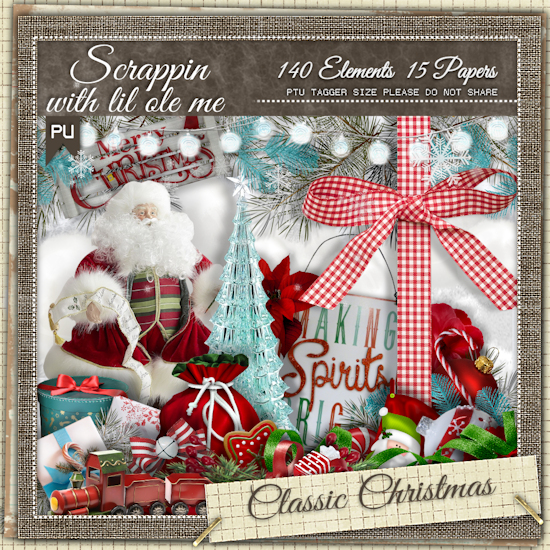 Classic Christmas Taggers Kit - Click Image to Close