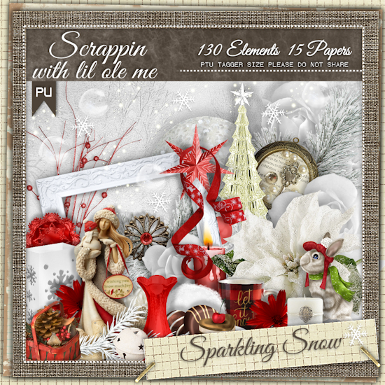 Sparkling Snow Taggers Kit - Click Image to Close