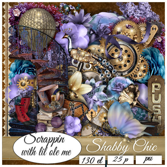 Shabby Chic Taggers Kit - Click Image to Close