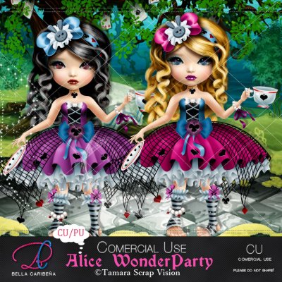 Alice Wonder Party Dolls